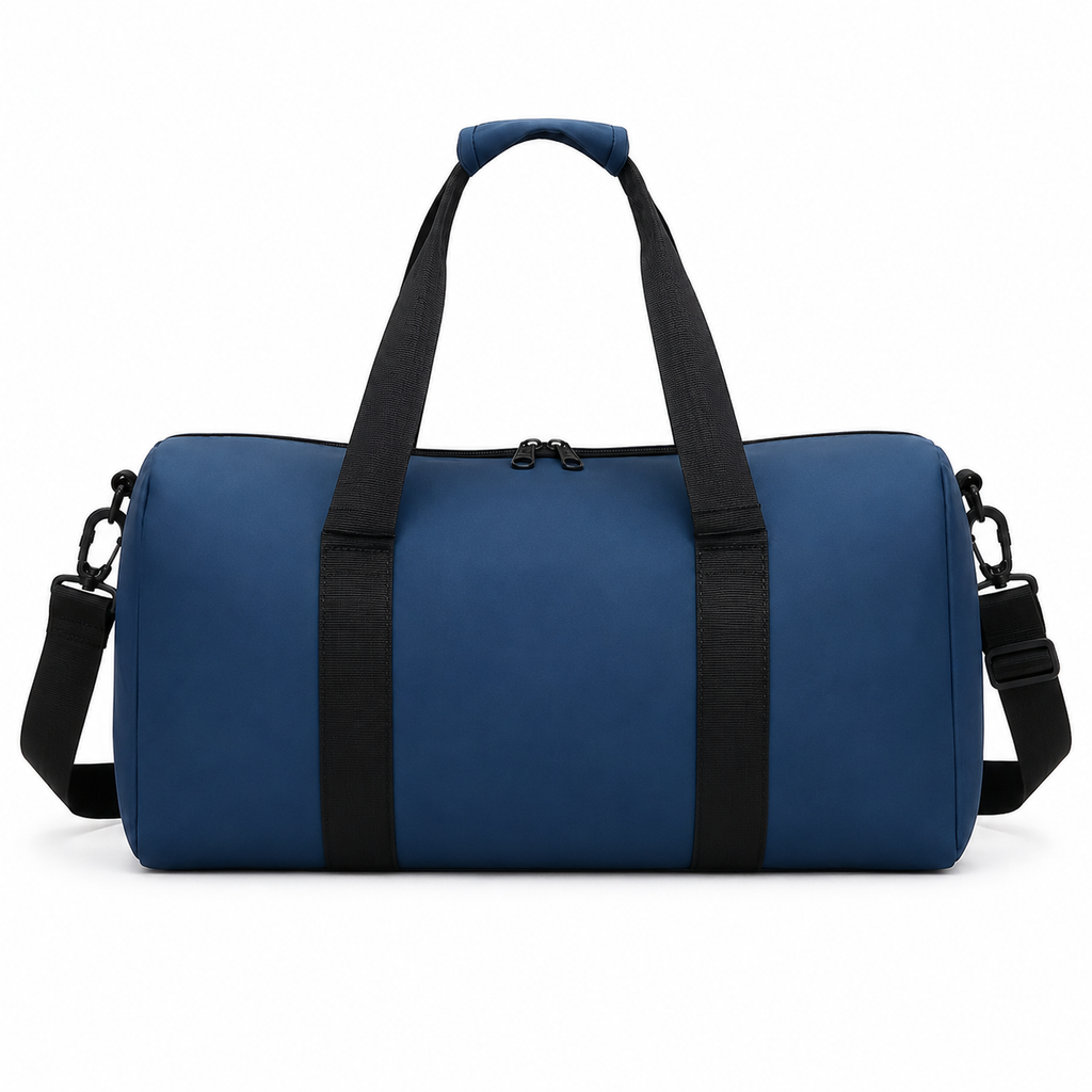 Navy Blue Travel Duffle Bag – Lightweight Gym & Weekend Bag with Shoulder Strap