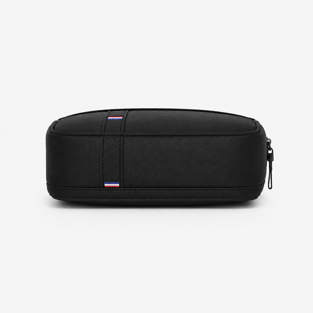 Black Crossbody Sling Bag for Men – Urban Chest Bag for Daily Use & Travel