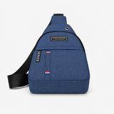 Blue Crossbody Sling Bag for Men – Stylish Chest Shoulder Bag for Travel & Daily Use