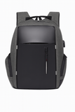 Black Anti-Theft Smart Backpack with USB Charging Port – Sleek Minimalist Design