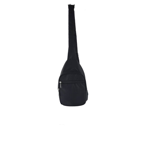 Bustah Easy Pocket black polyester crossbody sling EP-100BL – front view