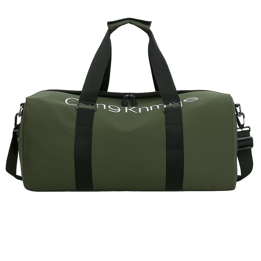 Olive Green Duffle Bag – Stylish Lightweight Gym & Travel Bag with Shoulder Strap